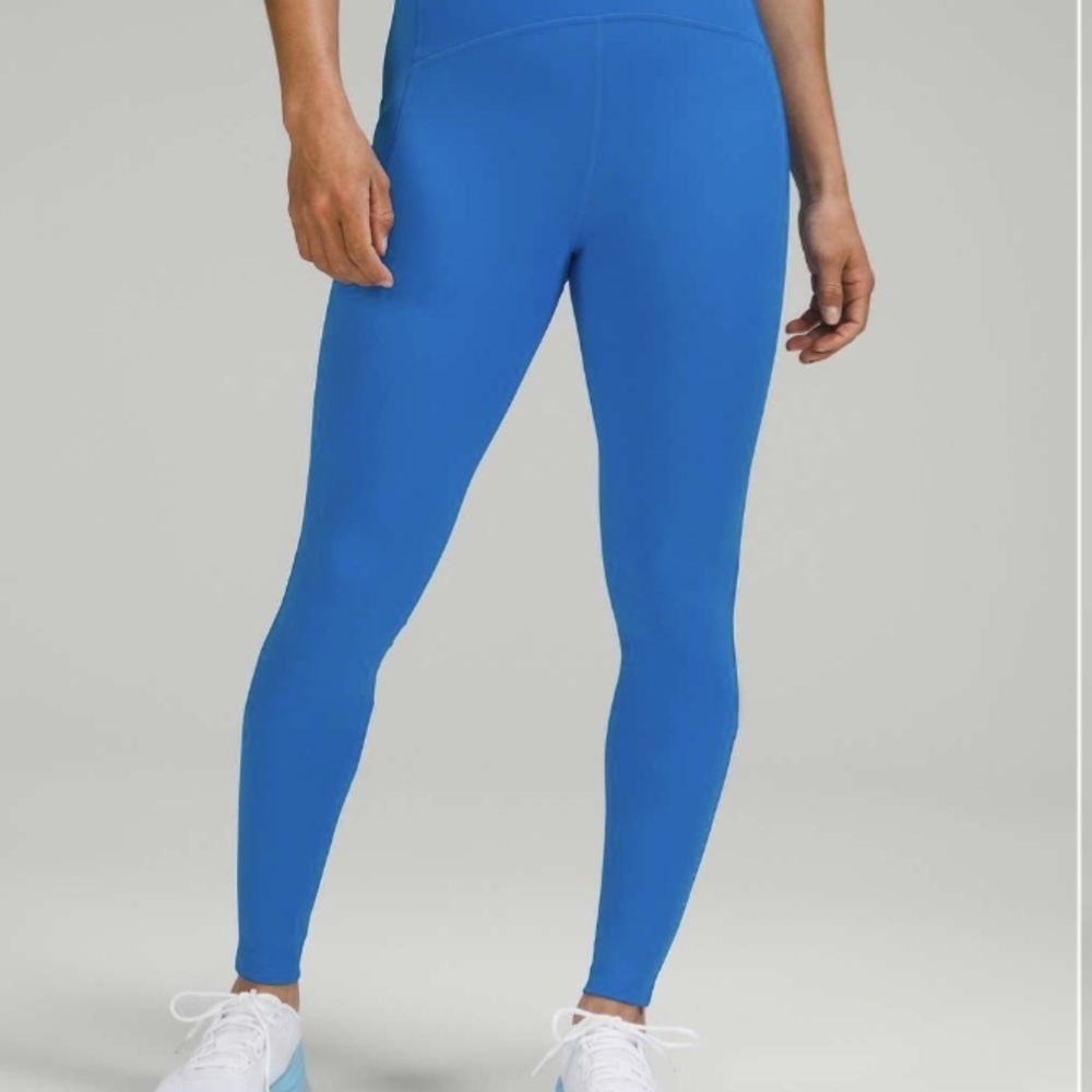 Lululemon Athletica Swift Speed Hi-Rise Tight Blue Leggings